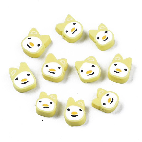 PandaHall Handmade Polymer Clay Beads, Rabbit, Pale Goldenrod, 9~12x8~9x4mm, Hole: 1.5mm Polymer Clay Rabbit
PandaHall Handmade Polymer Clay Beads, Rabbit, Pale Goldenrod, 9~12x8~9x4mm, Hole: 1.5mm Polymer Clay Rabbit