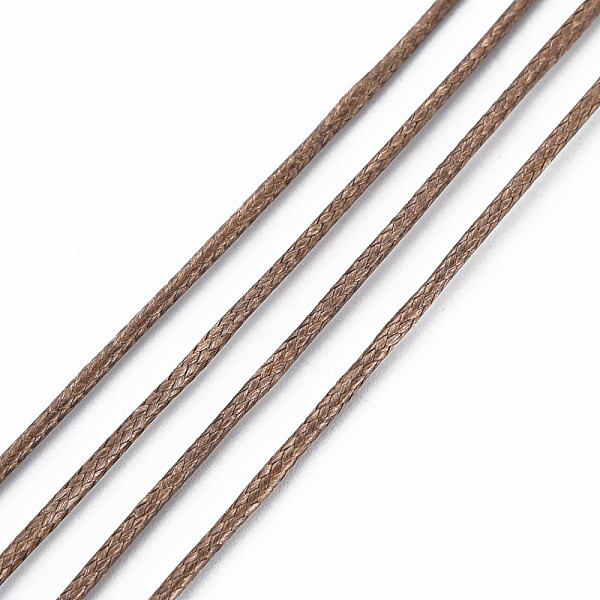 PandaHall Korean Waxed Polyester Cord, Sienna, 1mm, about 85yards/roll Waxed Polyester Cord Round Brown
PandaHall Korean Waxed Polyester Cord, Sienna, 1mm, about 85yards/roll Waxed Polyester Cord Round Brown