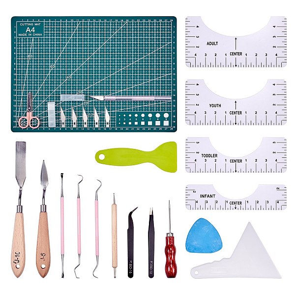 PandaHall 16Pcs Weeding Tools set, with Plastic Scraper Tool, Steel Carving Knifes, Anti-static Tweezers, Iron Scissor, Stainaless Probe..., Multicolor
PandaHall 16Pcs Weeding Tools set, with Plastic Scraper Tool, Steel Carving Knifes, Anti-static Tweezers, Iron Scissor, Stainaless Probe..., Multicolor