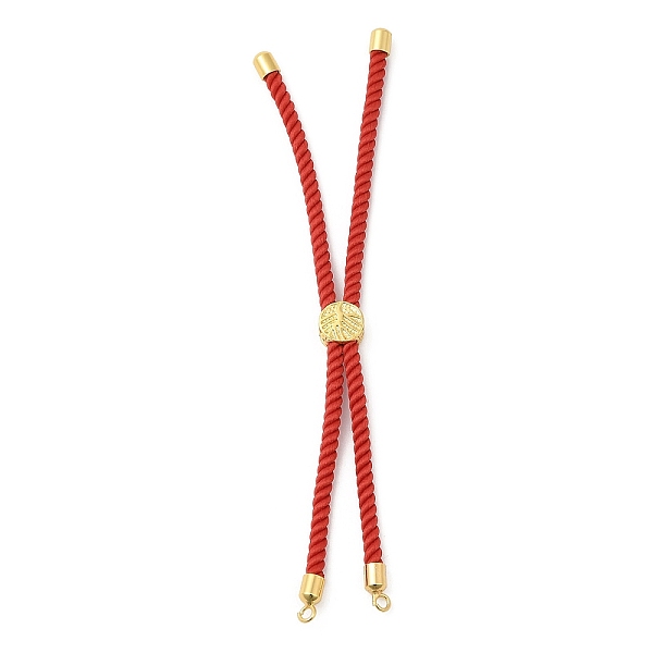 PandaHall Twisted Nylon Cord Silder Bracelets, Link Bracelet Making for Connector Charm, with Long-Lasting Plated Golden Brass Cord End &..., Red
PandaHall Twisted Nylon Cord Silder Bracelets, Link Bracelet Making for Connector Charm, with Long-Lasting Plated Golden Brass Cord End &..., Red