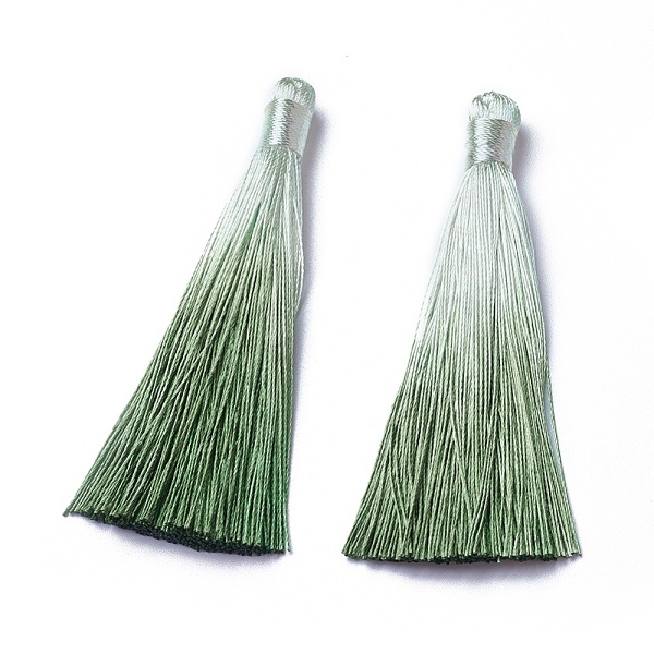 PandaHall Polyester Tassel Big Pendant Decorations, Dark Sea Green, 80~85x8~20mm Polyester Green
PandaHall Polyester Tassel Big Pendant Decorations, Dark Sea Green, 80~85x8~20mm Polyester Green
