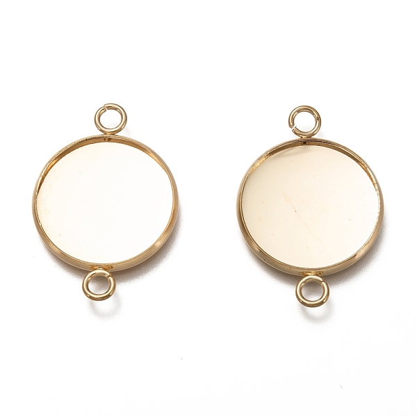 PandaHall 304 Stainless Steel Cabochon Connector Settings, Plain Edge Bezel Cups, Flat Round, Real 18K Gold Plated, Tray: 20mm, 31.5x22x2mm...
PandaHall 304 Stainless Steel Cabochon Connector Settings, Plain Edge Bezel Cups, Flat Round, Real 18K Gold Plated, Tray: 20mm, 31.5x22x2mm...