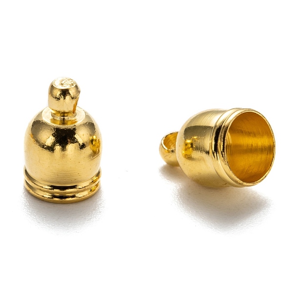 PandaHall Brass Cord Ends, Golden Color, about 7mm wide, 10mm long, hole: 1.5mm, 5.5mm inner diameter Brass
PandaHall Brass Cord Ends, Golden Color, about 7mm wide, 10mm long, hole: 1.5mm, 5.5mm inner diameter Brass
