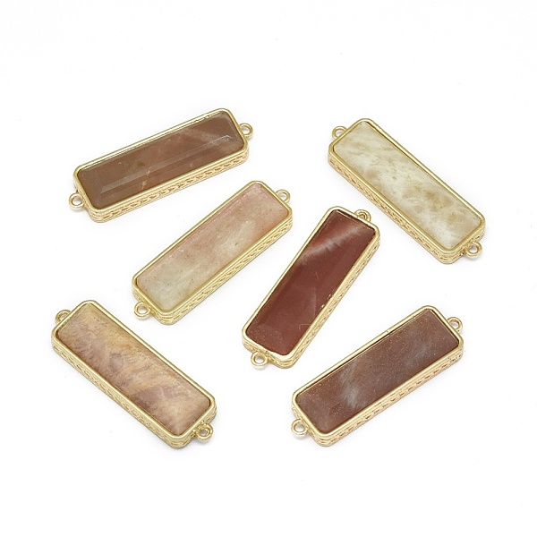 PandaHall Natural Sunstone Links connectors, with Brass Findings, Faceted, Rectangle, Golden, 33.5x9.5~10x5mm, Hole: 1.2~1.4mm Sunstone...
PandaHall Natural Sunstone Links connectors, with Brass Findings, Faceted, Rectangle, Golden, 33.5x9.5~10x5mm, Hole: 1.2~1.4mm Sunstone...