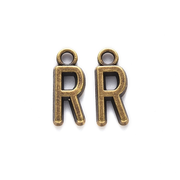 PandaHall Tibetan Style Alloy Pendants, Cadmium Free & Nickel Free & Lead Free, Letter R, R: 16x6.5x2mm, Hole: 2mm, about 1230pcs/1000g...
PandaHall Tibetan Style Alloy Pendants, Cadmium Free & Nickel Free & Lead Free, Letter R, R: 16x6.5x2mm, Hole: 2mm, about 1230pcs/1000g...