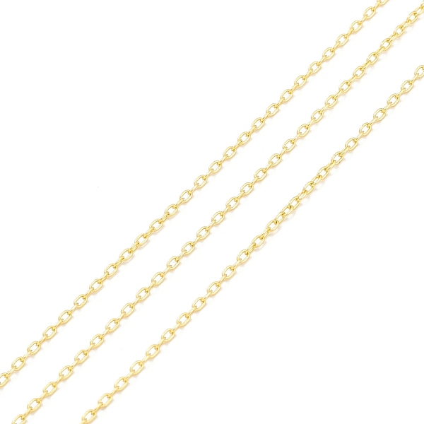 PandaHall Brass Cable Chains, Long-Lasting Plated, with Spool, Cadmium Free & Lead Free, Soldered, Real 18K Gold Plated, 2x1.5x1mm, about...
PandaHall Brass Cable Chains, Long-Lasting Plated, with Spool, Cadmium Free & Lead Free, Soldered, Real 18K Gold Plated, 2x1.5x1mm, about...