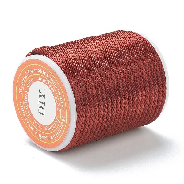 PandaHall Polyester Braided Cords, for Jewelry Making Beading Crafting, FireBrick, 1.5mm, about 4.37 yards(4m)/roll Polyester Red
PandaHall Polyester Braided Cords, for Jewelry Making Beading Crafting, FireBrick, 1.5mm, about 4.37 yards(4m)/roll Polyester Red