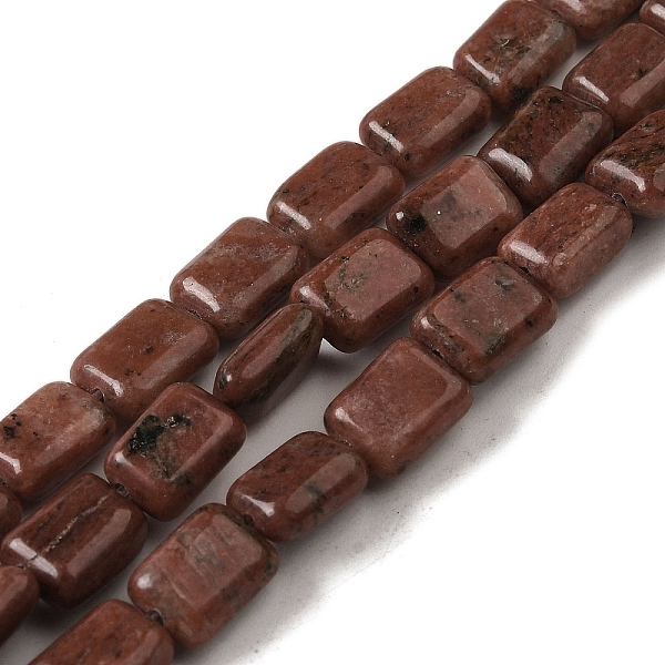 PandaHall Natural Red Sesame Jasper Beads Strands, Rectangle, 8~9x6.5~7x4mm, Hole: 0.8mm, about 45pcs/strand, 15.16 inch(38.5cm) Sesame...
PandaHall Natural Red Sesame Jasper Beads Strands, Rectangle, 8~9x6.5~7x4mm, Hole: 0.8mm, about 45pcs/strand, 15.16 inch(38.5cm) Sesame...