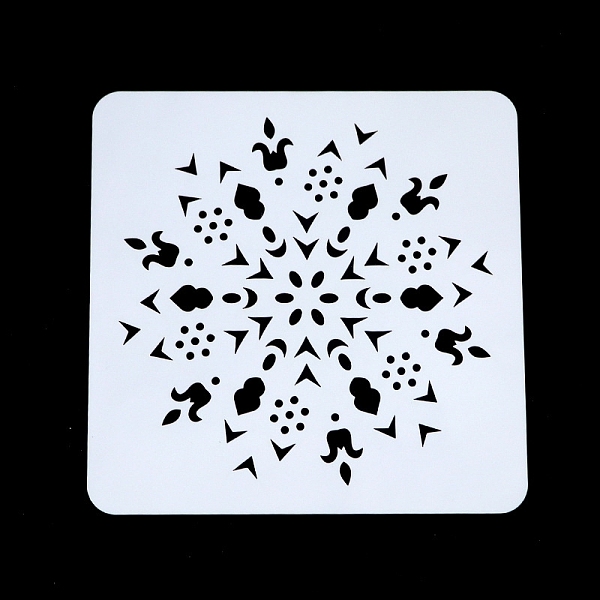 PandaHall Flower Pattern Eco-Friendly PET Plastic Hollow Painting Silhouette Stencil, DIY Drawing Template Graffiti Stencils, White, 13x13cm...
PandaHall Flower Pattern Eco-Friendly PET Plastic Hollow Painting Silhouette Stencil, DIY Drawing Template Graffiti Stencils, White, 13x13cm...