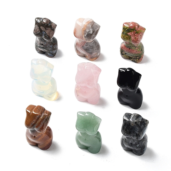 PandaHall Natural & Synthetic Gemstone Carved Bust Model Statues Ornament, Home Office Desk Feng Shui Decoration, 19~19.5x25~26.5x48.5~51mm...
PandaHall Natural & Synthetic Gemstone Carved Bust Model Statues Ornament, Home Office Desk Feng Shui Decoration, 19~19.5x25~26.5x48.5~51mm...