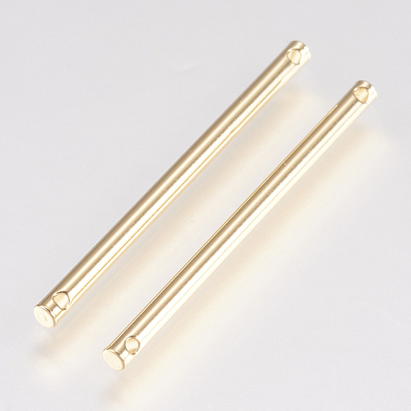 PandaHall Brass Links connectors, Bar, Real 18K Gold Plated, 35x2mm, Hole: 1mm Brass Others
PandaHall Brass Links connectors, Bar, Real 18K Gold Plated, 35x2mm, Hole: 1mm Brass Others