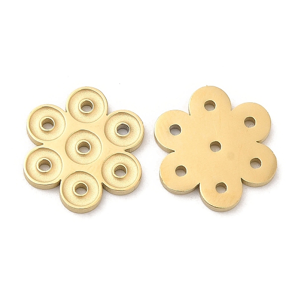 PandaHall Ion Plating(IP) 316L Surgical Stainless Steel Charms, Flower Charm, Real 18K Gold Plated, 13x12x1mm, Hole: 1mm 316L Surgical...
PandaHall Ion Plating(IP) 316L Surgical Stainless Steel Charms, Flower Charm, Real 18K Gold Plated, 13x12x1mm, Hole: 1mm 316L Surgical...