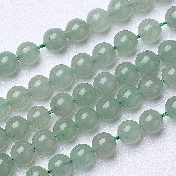 PandaHall Natural Green Aventurine Beads Strands, Round, 10mm, Hole: 1.2mm, about 38pcs/strand, 15.35 inch Green Aventurine Round Green
PandaHall Natural Green Aventurine Beads Strands, Round, 10mm, Hole: 1.2mm, about 38pcs/strand, 15.35 inch Green Aventurine Round Green