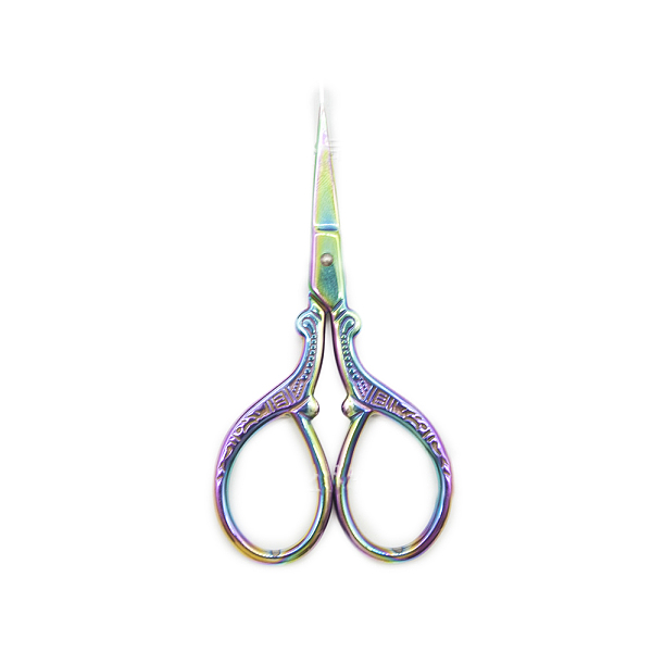 PandaHall 201 Stainless Steel Scissors, Craft Scissor, for Needlework, Rainbow Color, 95x48mm Stainless Steel
PandaHall 201 Stainless Steel Scissors, Craft Scissor, for Needlework, Rainbow Color, 95x48mm Stainless Steel