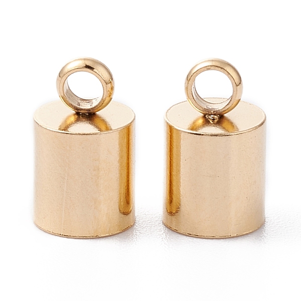 PandaHall 201 Stainless Steel Cord Ends, End Caps, Column, Real 24K Gold Plated, 10x6mm, Hole: 2.5mm, Inner Diameter: 5mm 201 Stainless...
PandaHall 201 Stainless Steel Cord Ends, End Caps, Column, Real 24K Gold Plated, 10x6mm, Hole: 2.5mm, Inner Diameter: 5mm 201 Stainless...
