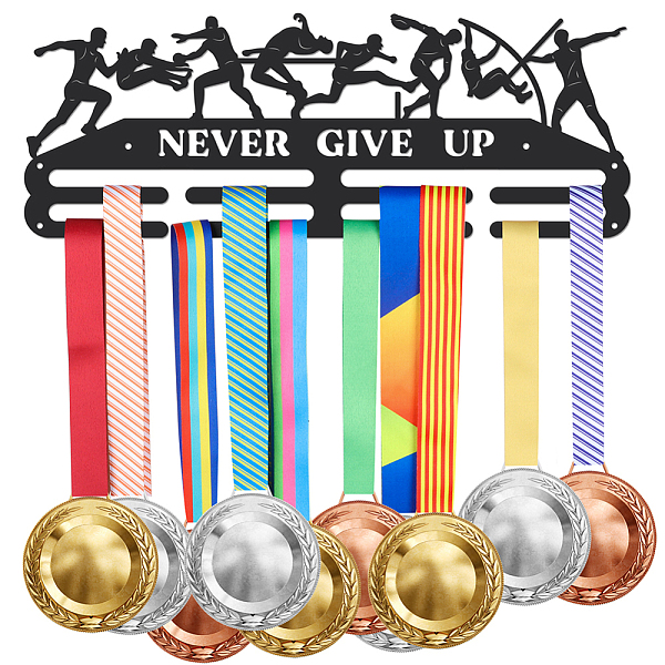 PandaHall SUPERDANT Track and Field Medal Hanger Display Decathlon Male Sports Medal Display Rack Never Give Up Wall Mount Ribbon Display...
PandaHall SUPERDANT Track and Field Medal Hanger Display Decathlon Male Sports Medal Display Rack Never Give Up Wall Mount Ribbon Display...