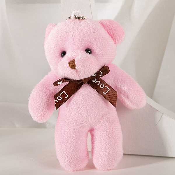 PandaHall Cute Plush PP Cotton Bear Doll Pendant Decorations, with Alloy Findings, for Keychain Bag Decoration, Pink, 12cm Cotton Bear Pink
PandaHall Cute Plush PP Cotton Bear Doll Pendant Decorations, with Alloy Findings, for Keychain Bag Decoration, Pink, 12cm Cotton Bear Pink