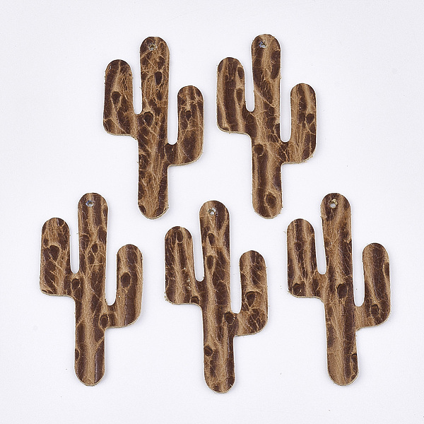 PandaHall Eco-Friendly Cowhide Big Pendants, Cactus, Peru, 60x30x1.5mm, Hole: 1.5mm Leather Others Brown
PandaHall Eco-Friendly Cowhide Big Pendants, Cactus, Peru, 60x30x1.5mm, Hole: 1.5mm Leather Others Brown