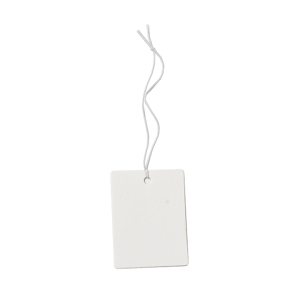 PandaHall Paper Price Tags, with Elastic Cord, Rectangle, WhiteSmoke, 10~10.5cm, Rectangle: 40x30x0.3mm Paper Rectangle White
PandaHall Paper Price Tags, with Elastic Cord, Rectangle, WhiteSmoke, 10~10.5cm, Rectangle: 40x30x0.3mm Paper Rectangle White
