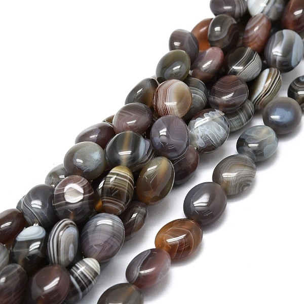 PandaHall Natural Botswana Agate Beads Strands, Oval, 12x10x6mm, Hole: 1.2mm, about 34pcs/strand, 15.55''(39.5cm) Botswana Agate Oval
PandaHall Natural Botswana Agate Beads Strands, Oval, 12x10x6mm, Hole: 1.2mm, about 34pcs/strand, 15.55''(39.5cm) Botswana Agate Oval