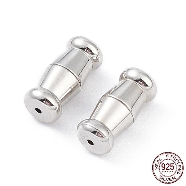 PandaHall Rhodium Plated 925 Sterling Silver Screw Clasps, Twist Clasps, Column, Platinum, 11x5mm, Hole: 0.9mm Sterling Silver
PandaHall Rhodium Plated 925 Sterling Silver Screw Clasps, Twist Clasps, Column, Platinum, 11x5mm, Hole: 0.9mm Sterling Silver
