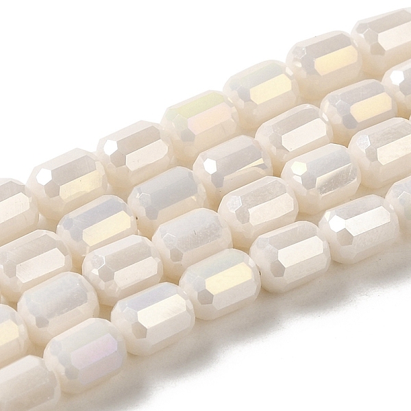 PandaHall Electroplate Glass Beads Strands, Faceted, AB Color, Column, Old Lace, 4x5~6mm, Hole: 1mm, about 80pcs/strand, 18.11''(46cm) Glass...
PandaHall Electroplate Glass Beads Strands, Faceted, AB Color, Column, Old Lace, 4x5~6mm, Hole: 1mm, about 80pcs/strand, 18.11''(46cm) Glass...