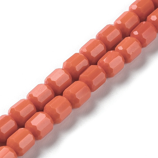 PandaHall Opaque Glass Beads Strands, Faceted Barrel, Dark Salmon, 6.5~7x6mm, Hole: 1mm, about 78pcs/strand, 20.28~21.65 inch(51.5~55cm)...
PandaHall Opaque Glass Beads Strands, Faceted Barrel, Dark Salmon, 6.5~7x6mm, Hole: 1mm, about 78pcs/strand, 20.28~21.65 inch(51.5~55cm)...