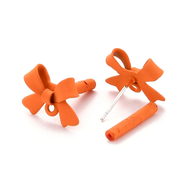 PandaHall Alloy Stud Earring Findings, with 925 Sterling Silver Pins and Loop, Bowknot, Coral, 11x15x4mm, Hole: 1.2mm, Pin: 0.7mm Alloy..., Red
PandaHall Alloy Stud Earring Findings, with 925 Sterling Silver Pins and Loop, Bowknot, Coral, 11x15x4mm, Hole: 1.2mm, Pin: 0.7mm Alloy..., Red