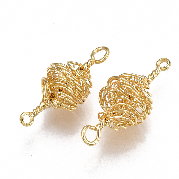PandaHall Brass Links connectors, Round, Nickel Free, Real 18K Gold Plated, 24~27x10.5~12mm, Hole: 1.8mm Brass Round
PandaHall Brass Links connectors, Round, Nickel Free, Real 18K Gold Plated, 24~27x10.5~12mm, Hole: 1.8mm Brass Round