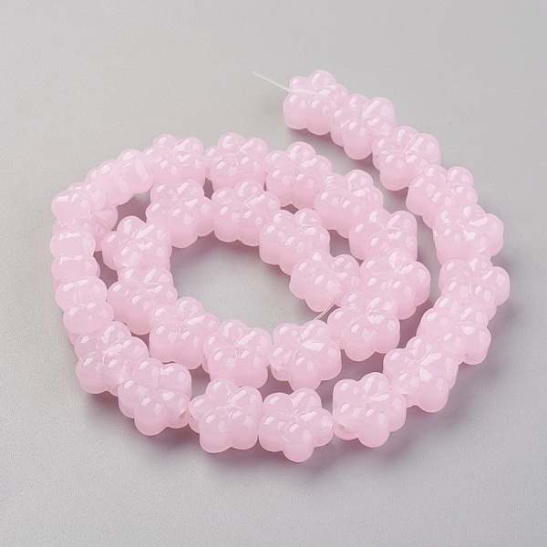 PandaHall Handmade Lampwork Beads Strands, Plum Blossom, Pink, 13.5x8.5~9mm, Hole: 1.2mm, about 32pcs/strand, 16.53 inch(42cm) Lampwork...
PandaHall Handmade Lampwork Beads Strands, Plum Blossom, Pink, 13.5x8.5~9mm, Hole: 1.2mm, about 32pcs/strand, 16.53 inch(42cm) Lampwork...