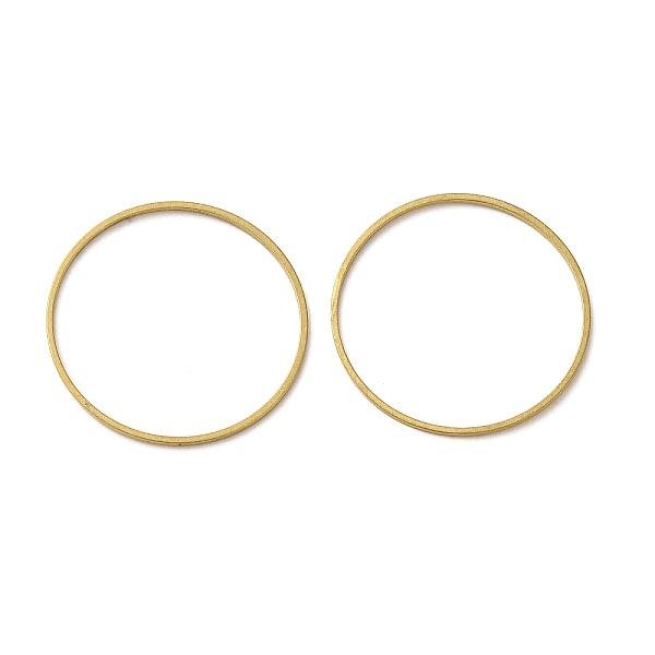 PandaHall Brass Linking Rings, Golden, Ring, 30x1mm, Inner Diameter: 28mm Brass Ring
PandaHall Brass Linking Rings, Golden, Ring, 30x1mm, Inner Diameter: 28mm Brass Ring