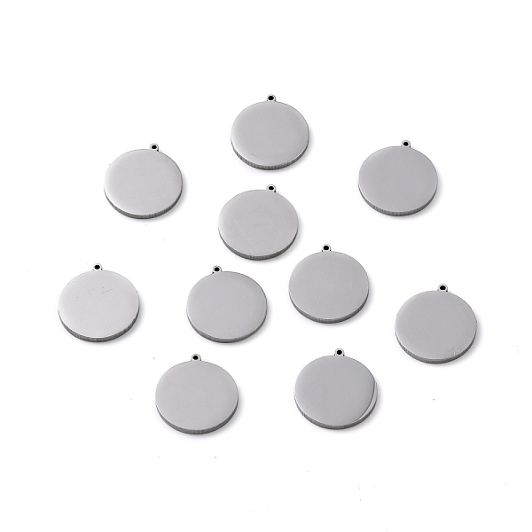 PandaHall 304 Stainless Steel Pendants, Stamping Blank Tag, Flat Round, Stainless Steel Color, 21x19x2mm, Hole: 1mm 304 Stainless Steel Flat...
PandaHall 304 Stainless Steel Pendants, Stamping Blank Tag, Flat Round, Stainless Steel Color, 21x19x2mm, Hole: 1mm 304 Stainless Steel Flat...