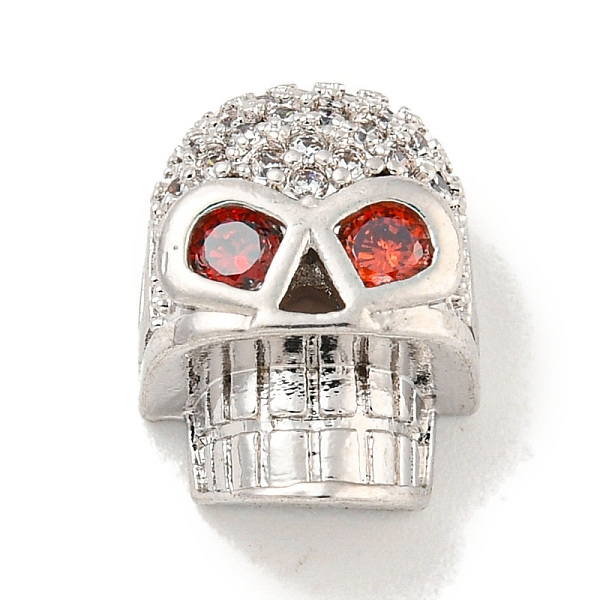 PandaHall Brass Micro Pave Red Cubic Zirconia Beads, Skull, Platinum, 12x9.5x7mm, Hole: 2.6mm Brass+Cubic Zirconia Skull Red
PandaHall Brass Micro Pave Red Cubic Zirconia Beads, Skull, Platinum, 12x9.5x7mm, Hole: 2.6mm Brass+Cubic Zirconia Skull Red