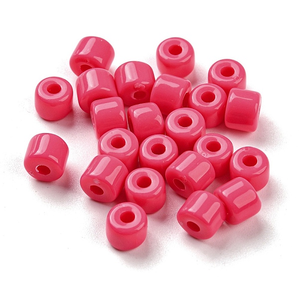 PandaHall Opaque Acrylic Beads, Column, Deep Pink, 6.5x5mm, Hole: 2mm, about 3000pcs/500g Acrylic Column
PandaHall Opaque Acrylic Beads, Column, Deep Pink, 6.5x5mm, Hole: 2mm, about 3000pcs/500g Acrylic Column