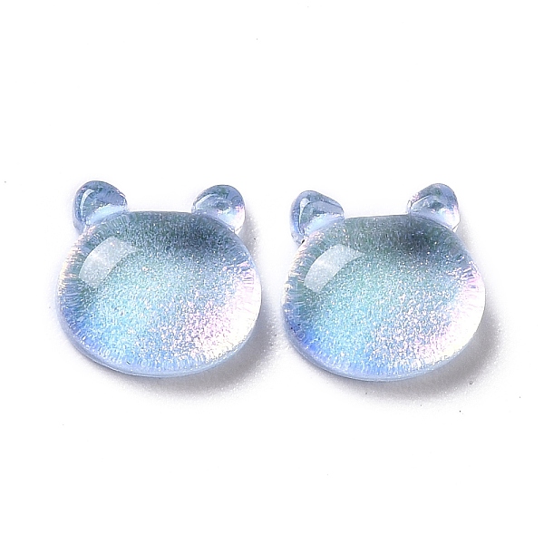 PandaHall Glass Cabochons, Nail Art Decoration Accessories for Women, Bear, Light Sky Blue, 7.5x8x3mm Glass Bear
PandaHall Glass Cabochons, Nail Art Decoration Accessories for Women, Bear, Light Sky Blue, 7.5x8x3mm Glass Bear
