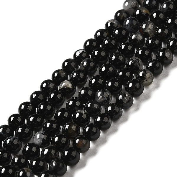 PandaHall Natural Black Tourmaline Beads Strands, Round, 4mm, Hole: 0.6mm, about 89pcs/strand, 14.96''(38cm) Tourmaline Round
PandaHall Natural Black Tourmaline Beads Strands, Round, 4mm, Hole: 0.6mm, about 89pcs/strand, 14.96''(38cm) Tourmaline Round