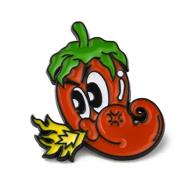 PandaHall Fire Theme Enamel Pins, Black Alloy Brooches for Backpack Clothes, Hot Pepper, 30x25x1.5mm Alloy+Enamel Hot Pepper Red
PandaHall Fire Theme Enamel Pins, Black Alloy Brooches for Backpack Clothes, Hot Pepper, 30x25x1.5mm Alloy+Enamel Hot Pepper Red