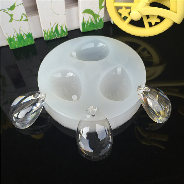 PandaHall DIY Silicone Pendant Molds, Epoxy Resin Casting Molds, For UV Resin, DIY Jewelry Craft Making, Teardrop, White, 67x11mm, Hole...
PandaHall DIY Silicone Pendant Molds, Epoxy Resin Casting Molds, For UV Resin, DIY Jewelry Craft Making, Teardrop, White, 67x11mm, Hole...