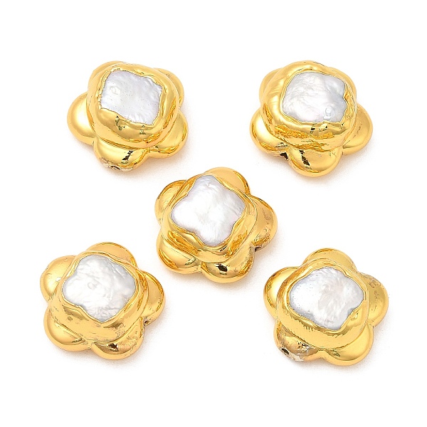 PandaHall Baroque Style Natural Keshi Pearl Flower Beads, Long-Lasting Plated, with Golden Plated Brass Findings, Seashell Color...
PandaHall Baroque Style Natural Keshi Pearl Flower Beads, Long-Lasting Plated, with Golden Plated Brass Findings, Seashell Color...