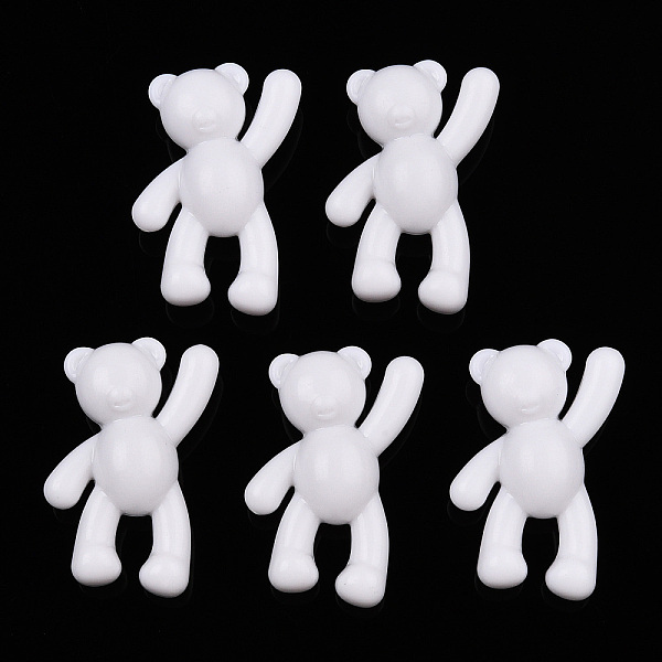 PandaHall Opaque Acrylic Pendants, Bear, Creamy White, 37x28x13mm, Hole: 2.5mm, about 133pcs/500g Acrylic Bear
PandaHall Opaque Acrylic Pendants, Bear, Creamy White, 37x28x13mm, Hole: 2.5mm, about 133pcs/500g Acrylic Bear
