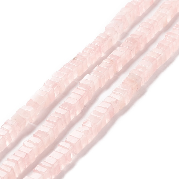 PandaHall Natural Rose Quartz Beads Strands, Cube, 6x6x1.5~3mm, Hole: 1.4mm, about 113pcs/strand, 15.16 inch(38.5cm) Rose Quartz Cube
PandaHall Natural Rose Quartz Beads Strands, Cube, 6x6x1.5~3mm, Hole: 1.4mm, about 113pcs/strand, 15.16 inch(38.5cm) Rose Quartz Cube