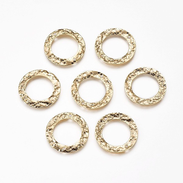 PandaHall Brass Links connectors, Long-Lasting Plated, Nickel Free, Ring, Real 18K Gold Plated, 21x0.4mm, Hole: 1.2mm Brass Ring
PandaHall Brass Links connectors, Long-Lasting Plated, Nickel Free, Ring, Real 18K Gold Plated, 21x0.4mm, Hole: 1.2mm Brass Ring