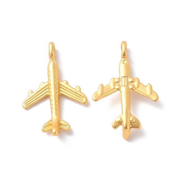 PandaHall Rack Plating Alloy Pendants, Cadmium Free & Lead Free & Nickle Free, Airplane Charm, Matte Gold Color, 24x15x5mm, Hole: 3x2mm...
PandaHall Rack Plating Alloy Pendants, Cadmium Free & Lead Free & Nickle Free, Airplane Charm, Matte Gold Color, 24x15x5mm, Hole: 3x2mm...