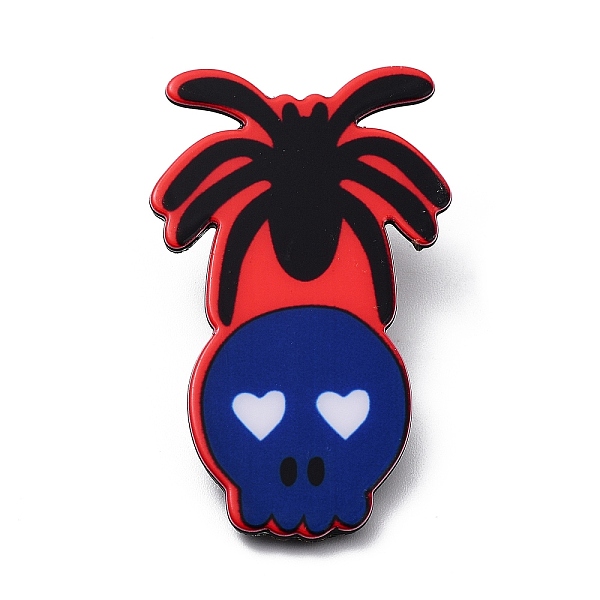 PandaHall Halloween Theme PVC Alligator Hair Clips, with Iron Findings, Hair Accessories for Girls Women, Spider, 75x42.5x2.5mm PVC Spider
PandaHall Halloween Theme PVC Alligator Hair Clips, with Iron Findings, Hair Accessories for Girls Women, Spider, 75x42.5x2.5mm PVC Spider