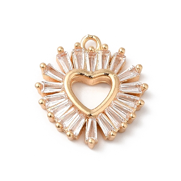 PandaHall Brass Pendant, with Glass, Heart, Golden, 15x14x2mm, Hole: 1.2mm Brass+Glass Heart
PandaHall Brass Pendant, with Glass, Heart, Golden, 15x14x2mm, Hole: 1.2mm Brass+Glass Heart
