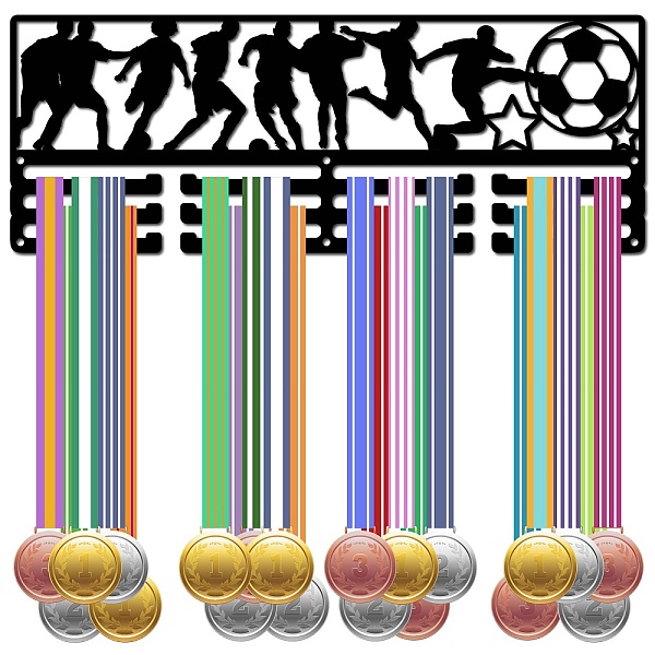PandaHall CREATCABIN Football Medal Holder Medal Hanger Display Rack Soccer Metal Wall Mount Frame Sports Race Sports Race for Athlete..., Black
PandaHall CREATCABIN Football Medal Holder Medal Hanger Display Rack Soccer Metal Wall Mount Frame Sports Race Sports Race for Athlete..., Black