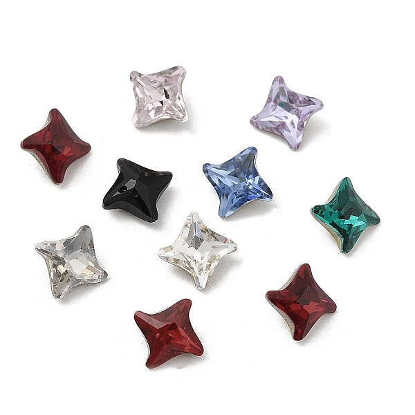 PandaHall Glass Rhinestone Cabochons, Pointed Back & Back Plated, Faceted Windmill , Mixed Color, 6x6x3.5~4mm Glass Rhinestone Others..., Multicolor
PandaHall Glass Rhinestone Cabochons, Pointed Back & Back Plated, Faceted Windmill , Mixed Color, 6x6x3.5~4mm Glass Rhinestone Others..., Multicolor