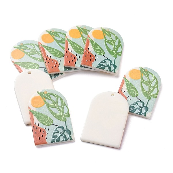 PandaHall Acrylic Pendants, 3D Printed, Oval with Leaf Pattern, Colorful, 39~40x25~25.5x2~2.5mm, Hole: 1.8mm Acrylic Oval
PandaHall Acrylic Pendants, 3D Printed, Oval with Leaf Pattern, Colorful, 39~40x25~25.5x2~2.5mm, Hole: 1.8mm Acrylic Oval