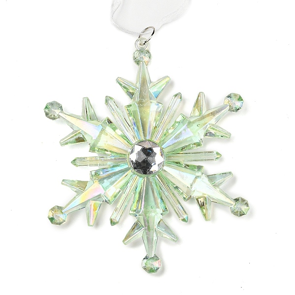 PandaHall Christmas Transparent Plastic Pendant Decoration, for Christma Tree Hanging Decoration, with Iron Ring and Net Gauze Cord, Pale...
PandaHall Christmas Transparent Plastic Pendant Decoration, for Christma Tree Hanging Decoration, with Iron Ring and Net Gauze Cord, Pale...