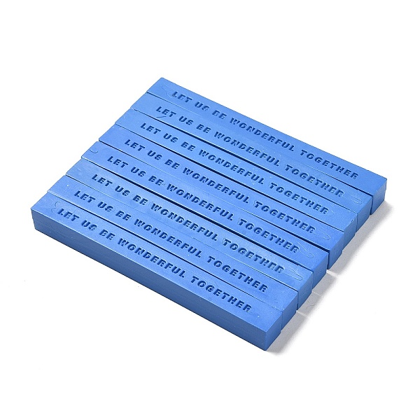 PandaHall Sealing Wax Sticks, without Wicks, for Wax Seal Stamp, Rectangle, Cornflower Blue, 98x10x10.4mm Wax Rectangle
PandaHall Sealing Wax Sticks, without Wicks, for Wax Seal Stamp, Rectangle, Cornflower Blue, 98x10x10.4mm Wax Rectangle